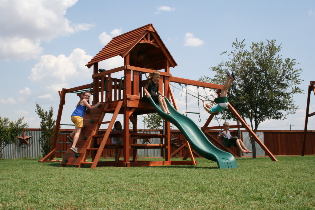 Fort Davis with monkey bars