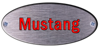 Mustang swing set logo Backyard Fun Factory