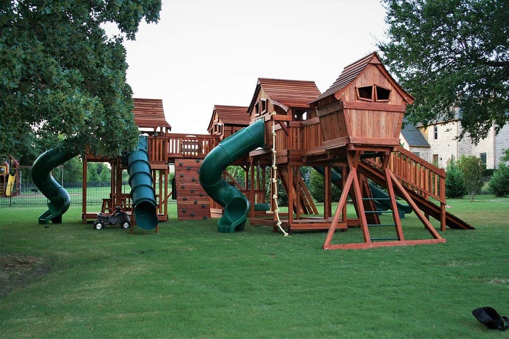 Lantana Texas Swing Sets - Backyard Fun Factory