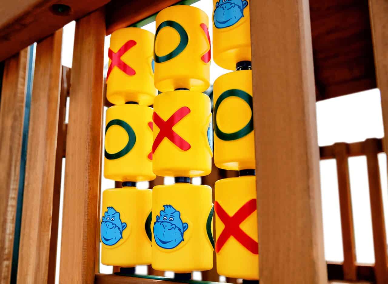 tic tac toe swing set accessory dallas swing set accessories