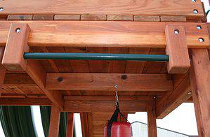 chin up bar, swing set accessory, exercise bar, pull up bar, kids chin up bar