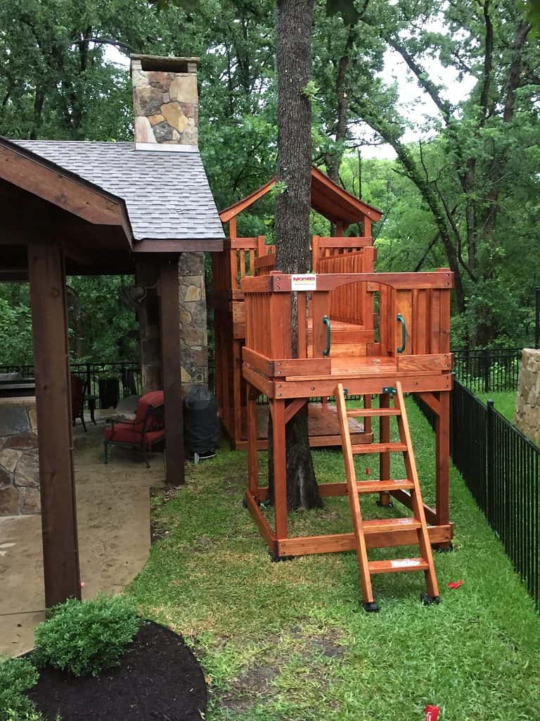 Hudson Oaks Swing Sets - Texas - Backyard Fun Factory