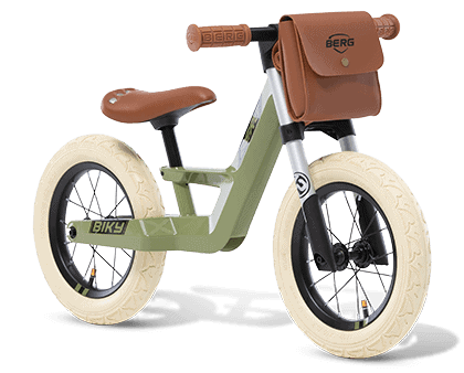 fort worth, more play options, berg biky retro green, biky retro, balance bike, toddler bike
