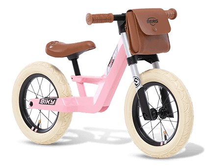 berg biky retro pink, biky pink , pink balance bike, toddlers bike