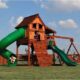 What Makes a Custom Wooden Swing Set Different from a Standard Playset?