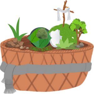 Build a resurrection garden with your kids this Easter.