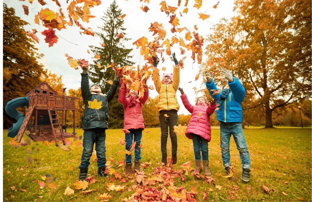 Unplug your electronics and get outside to play this Fall.