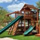 Which Wooden Swing Set Brands in the United States Offer Premium Design?