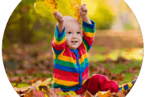 Decorating Your Backyard Playset for Fall and Halloween Fun