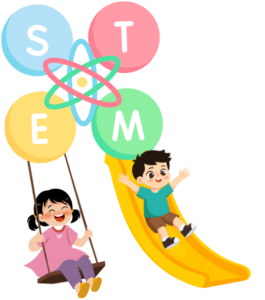 Playsets bring times for kids to experience STEM outdoor play.