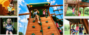 Accessories offered is very important when purchasing the best backyard playset.