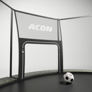 ACON Air Soccer Goal accessory for compatible Air Gen 2.0 round trampolines